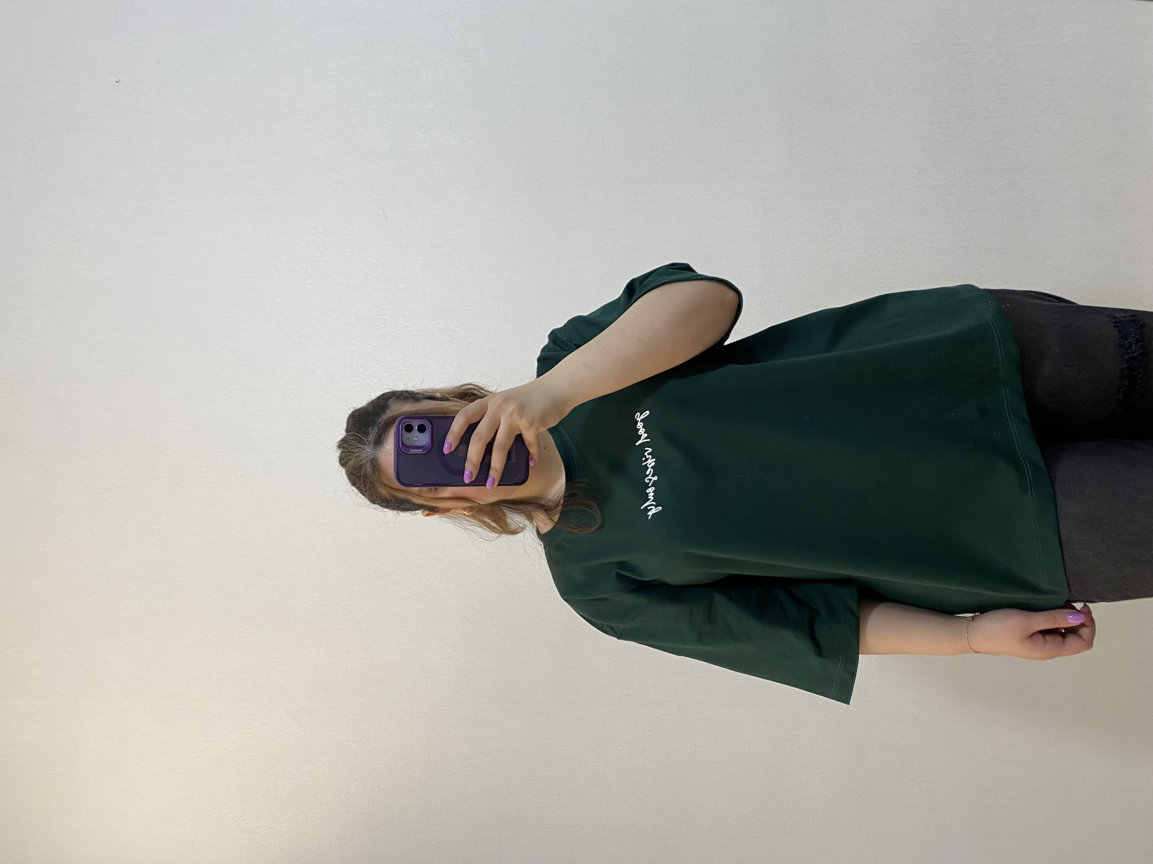 تیشرت باکسی طرح لاتین🌸