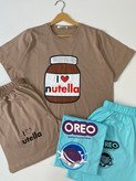 ست تیشرت و شورتک خوراکی